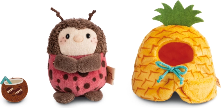 Căsuță-ananas ca adăpost primitor