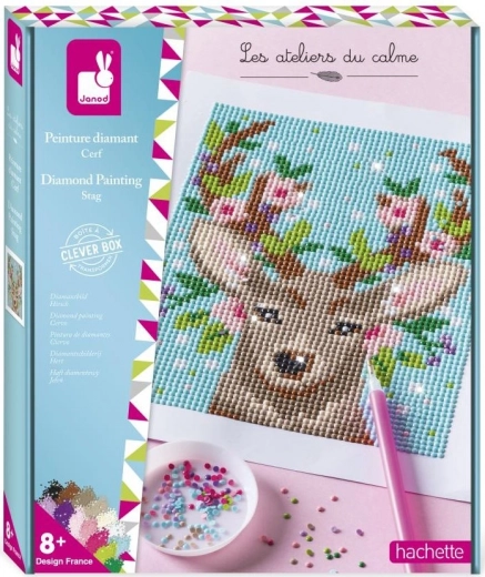 Pictură cu diamante – cerb