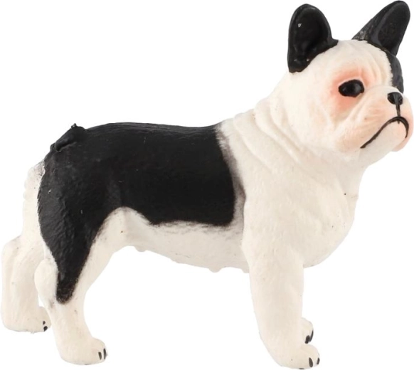 Miniatură detaliată de bulldog francez