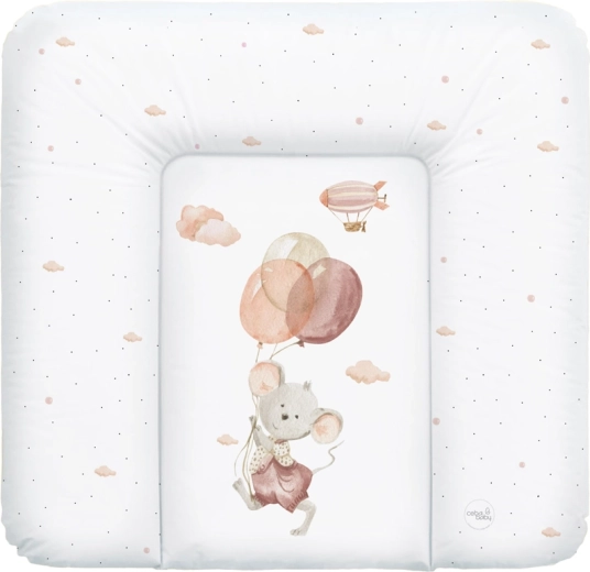 Ceba Baby saltea moale de înfășat Basic Mouse 75 × 72 cm
