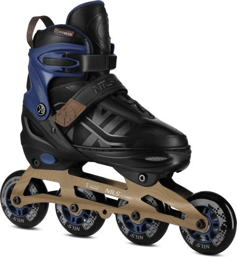 Role cu roți Nils Extreme Velto albastre – M (35-38)