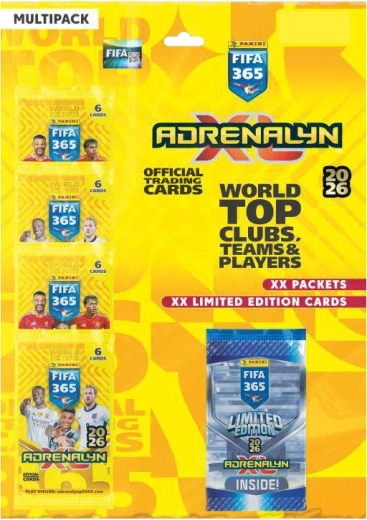FIFA 365 2025/26 Adrenalyn XL cărți de colecție – multipack