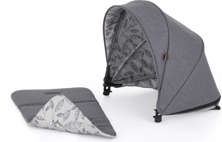 Petite&Mars copertină pentru cărucior Royal2/Royal3 Ultimate Grey