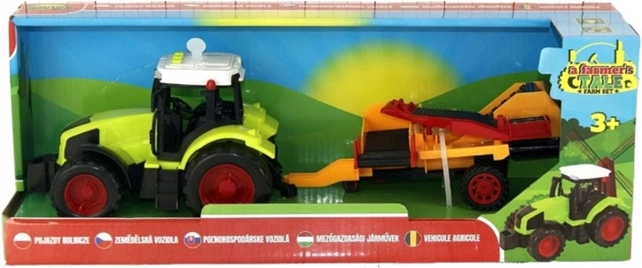Tractor cu efecte sonore în cutie