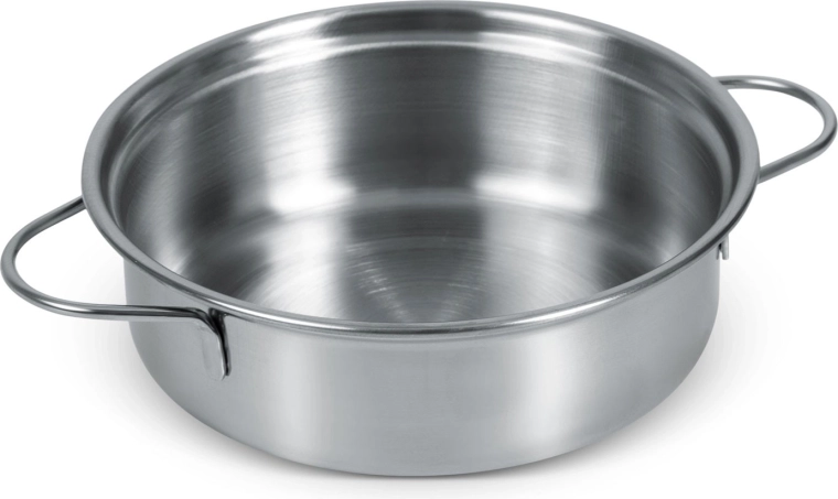 Oală rezistentă pentru gătit și servire în timpul jocului