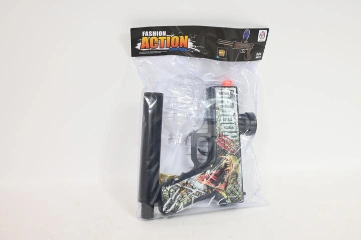 Pistol electric pentru bile gel cu motiv de dragoni și dinozauri