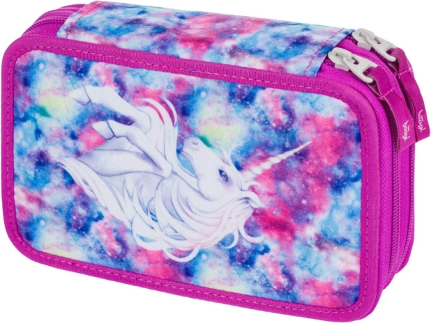 Penar școlar cu două etaje cu unicorn