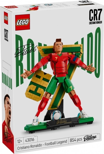 LEGO Editions Cristiano Ronaldo – legendă a fotbalului