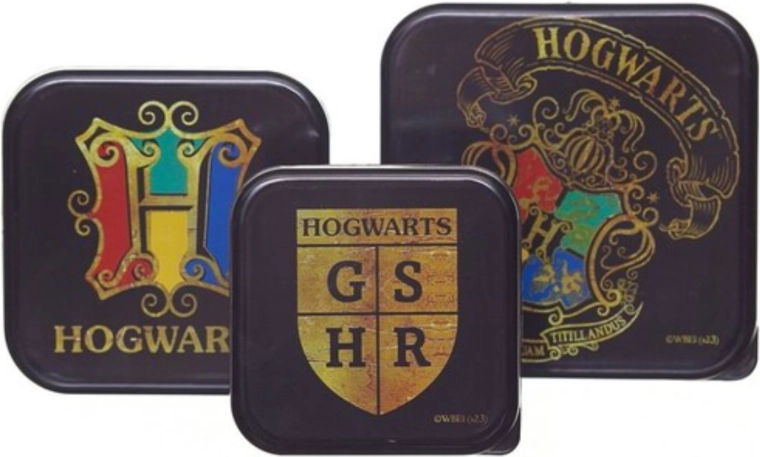 Cutie de gustare Harry Potter 3‑în‑1