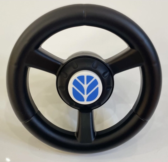 Mașinuță fără pedale cu volan, tractor New Holland