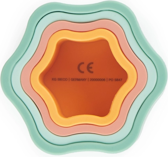 Floare de stivuire din silicon Bieco Tropical Vibe