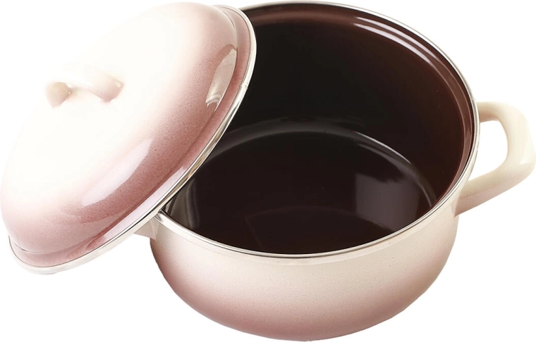 Oală cu capac 14 cm 1,5 l Capuccino