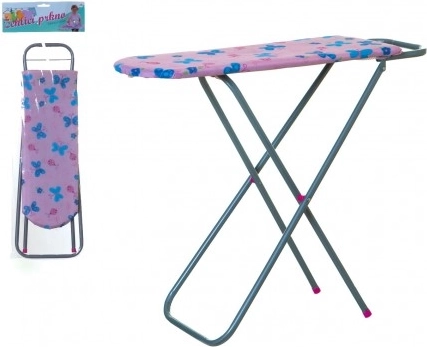 Masă de călcat pentru copii, metal/lemn 61 × 19 cm, înălțime 51 cm