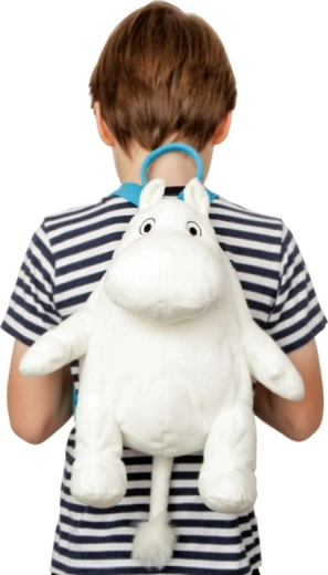 Rucsac Moomin, aprox. 41 cm, figurină din pluș - 1 bucată