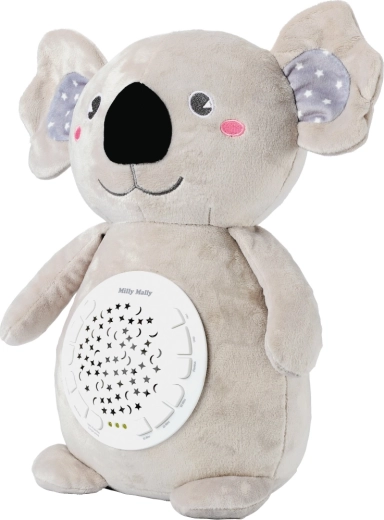 Koala de pluș Milly Mally Milly cu proiector
