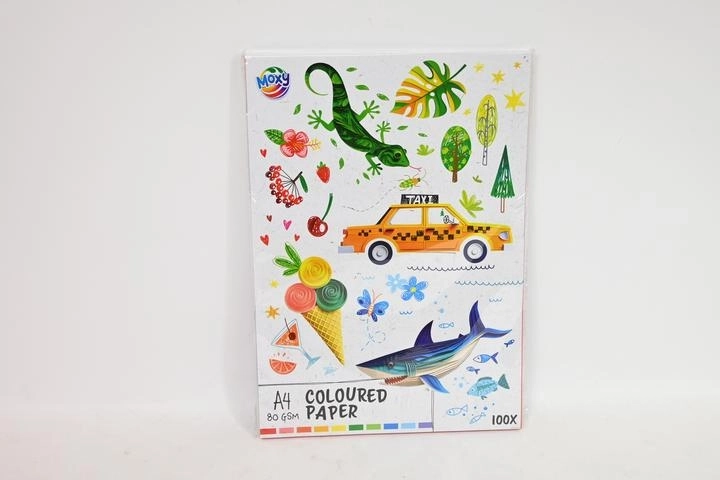 Hârtie colorată CCG A4, 100 de coli