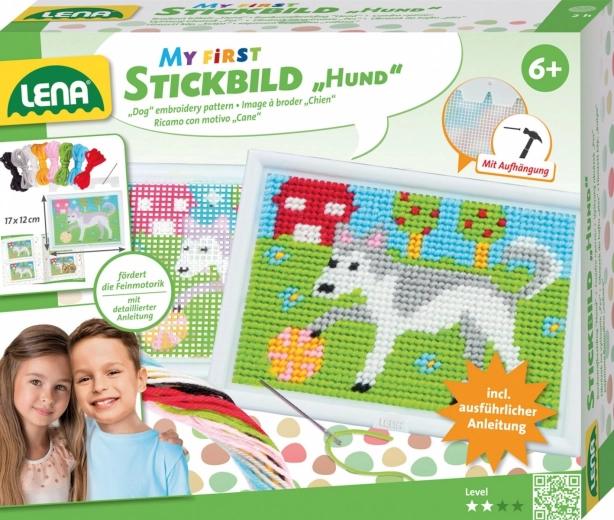 Lena Prima set de broderie Câine