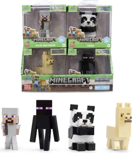 Figurină metalică de colecție Jada Minecraft, 6,5 cm