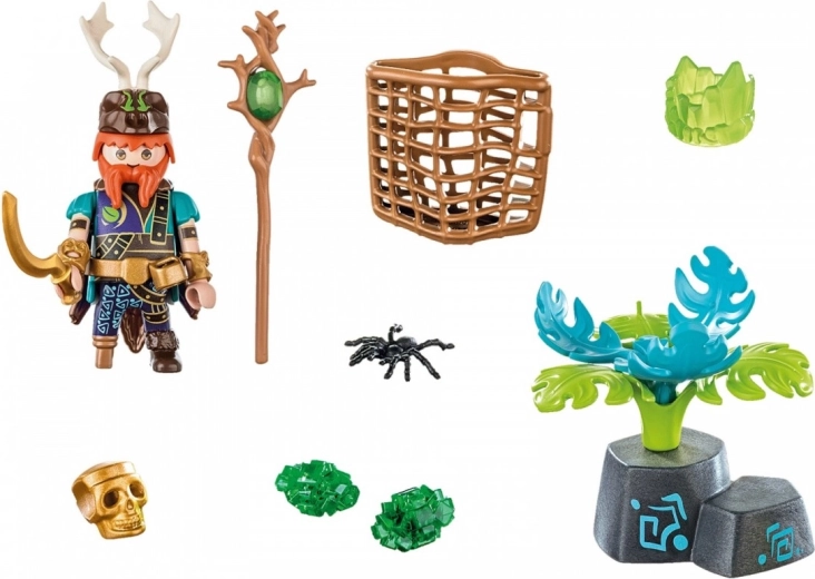 Plantă interactivă cu cristale