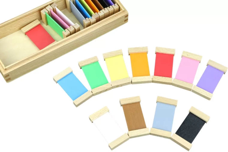 Tăblițe colorate 2 – set extins Moyo Montessori