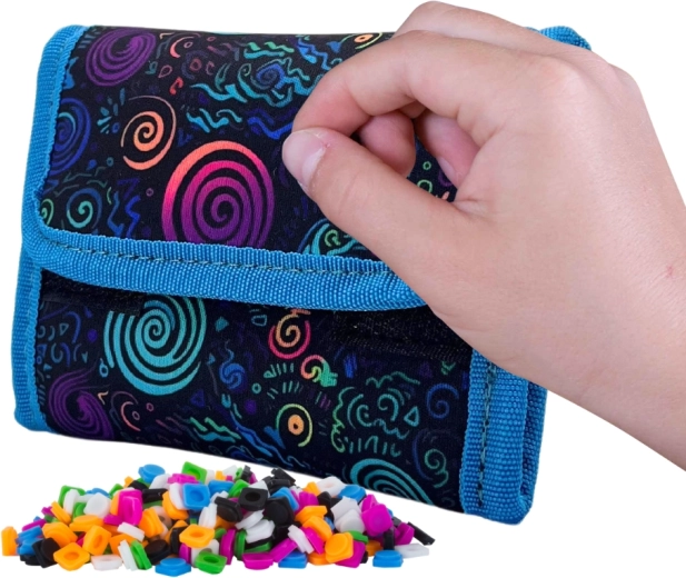 Portofel PIXIE CREW Spiral magic albastru
