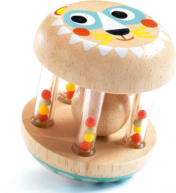 DJECO Zornăitoare din lemn Leuț