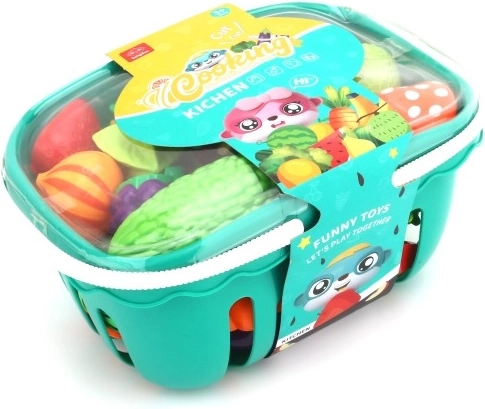 Coș practic cu capac și mânere