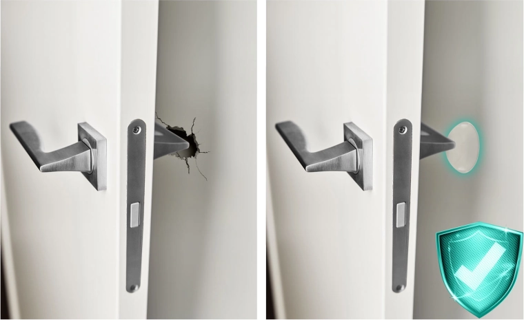 Amortizare puternică a șocurilor fără a deteriora suprafețele