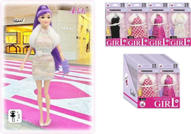 Rochii la modă pentru păpuși de 30 cm – mai multe tipuri