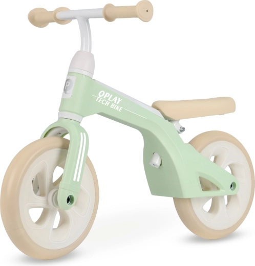 Bicicletă fără pedale Qplay Tech, verde mentă