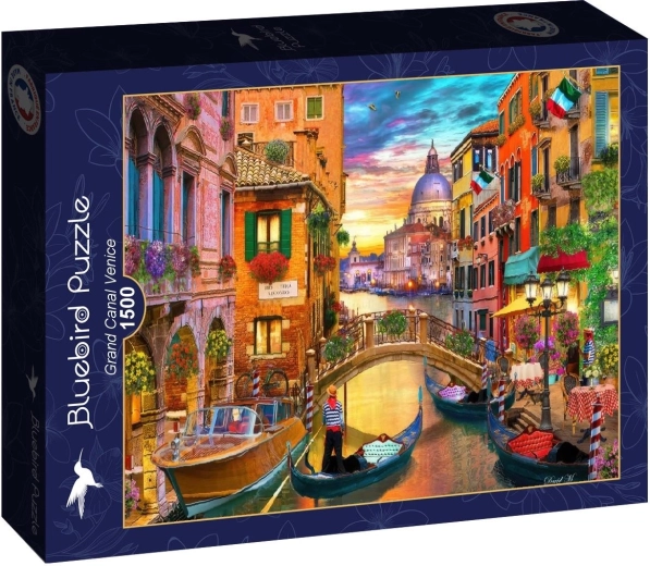 Puzzle Bluebird Grand Canal, Veneția 1500 de piese