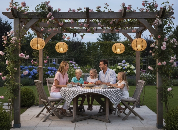 Atmosferă pentru seri în aer liber