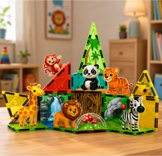 Îmbinare magnetică rapidă și construcții 3D