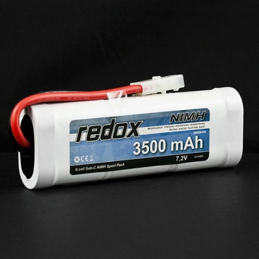 Pachet de acumulatori Redox NiMH 3500 mAh 7,2 V (Tamiya mare)