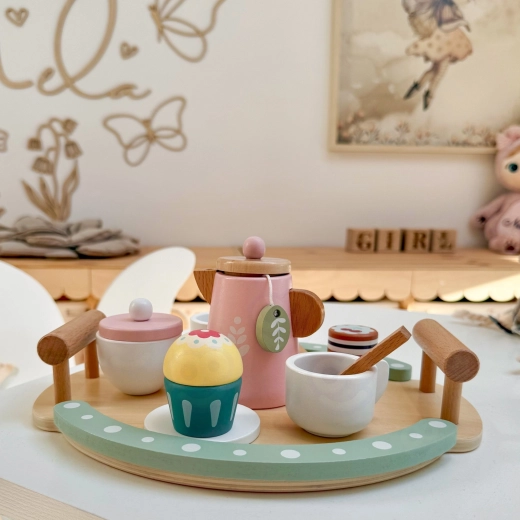 Set pastelat pentru petreceri de ceai pentru copii