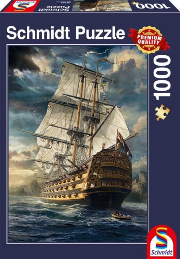 Puzzle Schmidt Spiele Pornim la drum - 1.000 de piese