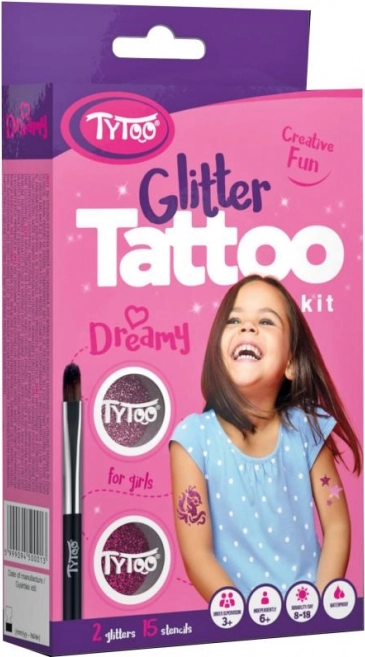 TyToo Dreamy – set pentru tatuaje sclipitoare pentru fete