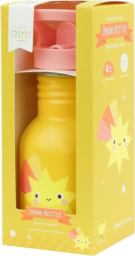 A Little Lovely Company sticlă de băut din inox cu perete simplu 350 ml – cometă