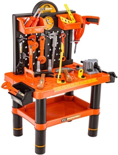 Accesorii bogate pentru joacă de reparat