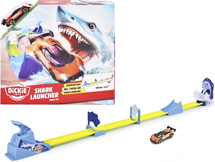 Pistă de curse Shark Launcher 120 cm