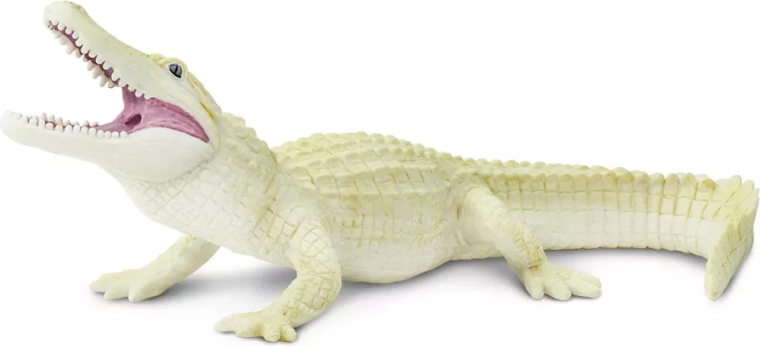 Crocodil albino Safari Ltd. - 1 buc