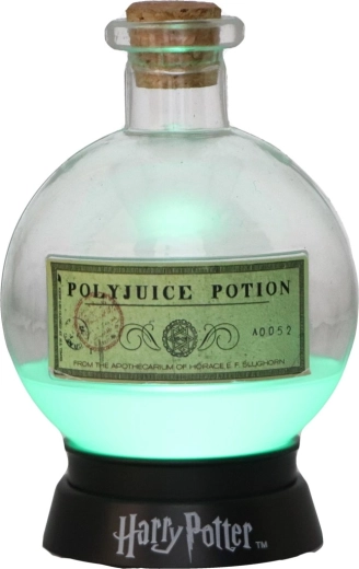 Harry Potter Lampă LED – poțiunea Polisucco, mare, schimbă culorile