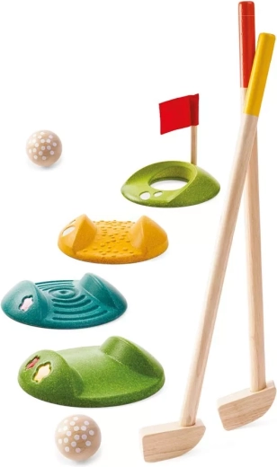 PlanToys set mini golf pentru copii