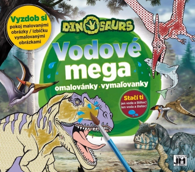 Jiri Models mega picturi cu apă dinozauri - 1 bucată