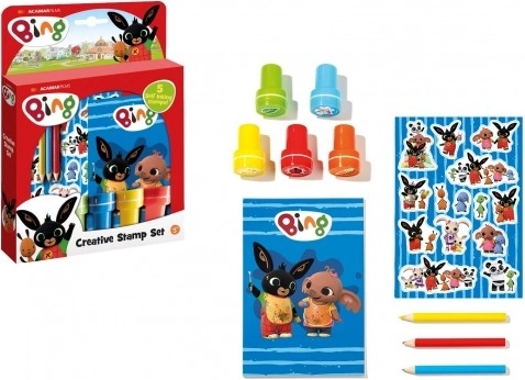 Set creativ Bing de ștampile