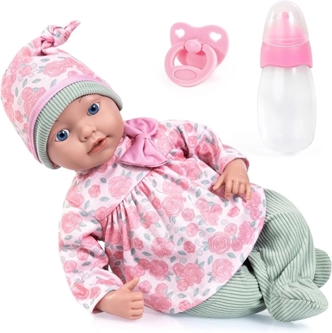Păpușa Bayer Reborn 38 cm cu accesorii