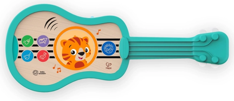 Baby Einstein Magic Touch ukulele din lemn pentru bebeluși