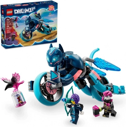 Lego DreamZzz Zoey și motocicleta-pisică