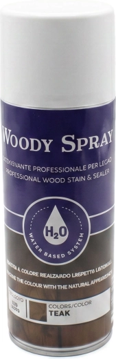 Baiț profesional și grund pentru lemn pentru utilizare la exterior, nuanță tec, 400 ml