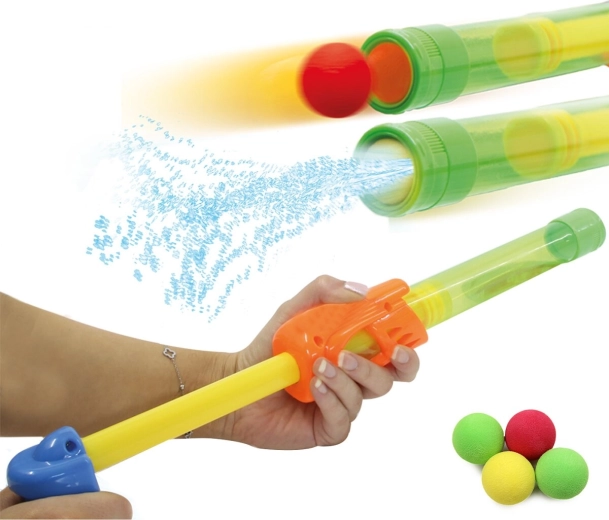 McFizz Mc Fizz pistol cu apă 2în1 și lansator de mingi moi (verde)